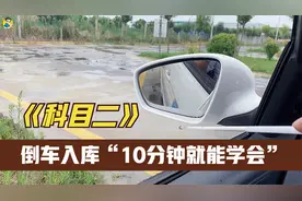 驾考科目二：倒车入库傻瓜式点位操作技巧，新手10分钟就能学会视频封面