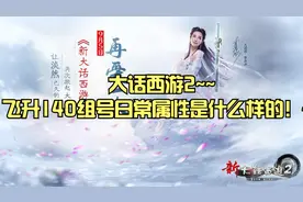 大话西游2~~飞升140组号日常属性是什么样的！~~视频封面