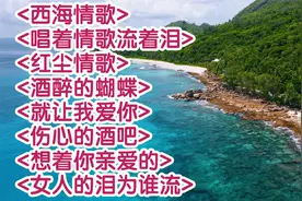刀郎<西海情歌> 祁隆<唱着情歌流着泪>视频封面