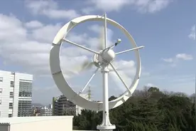家用小型风力发电机！最大功率5KW，门口装一台都不用交电费！视频封面