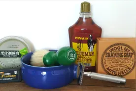 猪鬃毛剃须刷剃须测试，老式安全剃须刀剃须教程