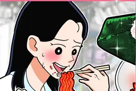 美食动画：一天的疲劳被美食所治愈，什么时候才能不用加班呀