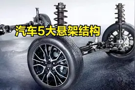 弄清楚汽车的5大悬架结构，你就可以轻松搞定汽车底盘行驶系视频封面