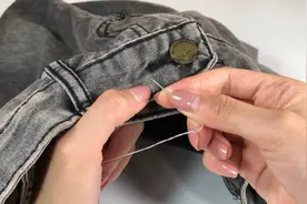 裤子裤腰肥了怎么办？教你不拆不剪，轻松收裤腰不留痕迹视频封面