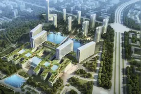 位于港务区的西安交大一附院国际陆港医院视频封面