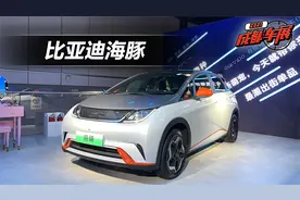 最便宜的刀片电池小电车，成都车展带你看比亚迪海豚