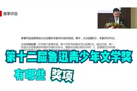 第十二届鲁迅青少年文学奖如何报名？作品成绩如何评定？