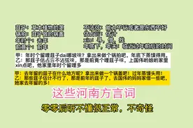 即将消失的河南方言词，对于零零后来说，绝对是十级听力考试！视频封面