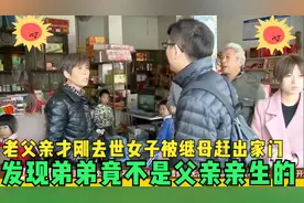 老父亲才刚去世，女子被继母赶出家门，发现弟弟竟不是父亲亲生的视频封面