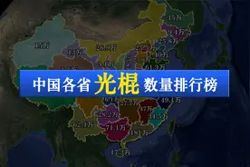 中国光棍数量的省份排名，第一名是哪里，你有没有给家乡拖后腿？视频封面
