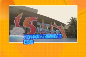 习近平向第十五届海峡论坛致贺信视频封面