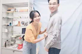 香香嫌弃老公穿着太土，网购几套衣服改造他，穿上逆袭成男神