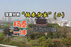 扬泰一体发展情况的推测，你会明白大家为什么反对扬泰分家？