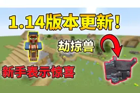 我的世界1.14版本更新！给新手带来了惊喜？老玩家表示完全不习惯视频封面