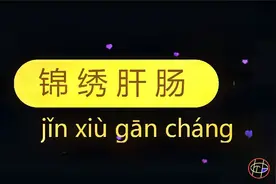 锦绣肝肠竟然是形容一个人的才华！