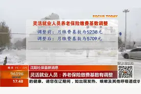 沈阳社保最新消息——灵活就业人员：养老保险缴费基数有调整视频封面