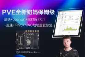 PVE全新奶妈保姆级+爱快+openwrt+黑群晖7.0.1+直通+IPV6+MAC地址