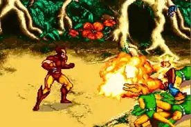 街机游戏X战警金刚狼通关视频