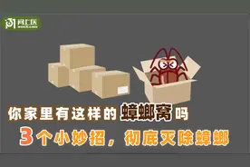 快检查下你家里有没有这样的“蟑螂窝”！3个小妙招彻底消灭蟑螂视频封面