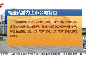 高送转股票第一枪打响 33只高送转潜力股获融资资金大手笔加仓视频封面