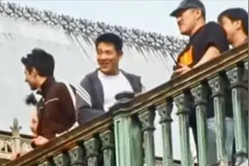 大明星就要大制作 2003年4月李连杰摩托车广告 法国拍摄花絮