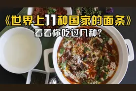 你爱吃面吗？世界上11种国家的面条，看看你吃过几种？视频封面