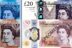 全球货币系列之英国英镑：英镑才4张面值，面值最大才50英镑