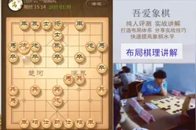 中炮对付飞象担子炮要有技巧，瞅准了就一马破双象，招法绝对犀利