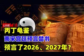 《丙丁龟鉴》南宋宫廷预言禁书，预言了2026、2027年？视频封面
