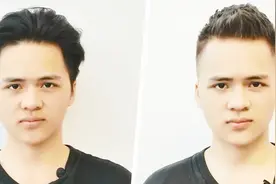 男生头发自然卷别再留长发了，剪短它立起来、短发飞机头很帅显高