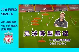 足球阵型基础：433vs4231 ft 克洛普和利物浦｜大田说英超S02E14