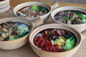 4种家常广式煲仔饭做法，教你在家自己熬酱汁，香味浓郁味道好！