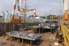 万吨级邮轮的生产制造全过程，像不像大型积木？