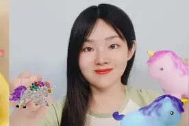 独角兽捏捏乐有钻石项链？打开6只捏捏乐，得到黄金独角兽