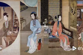 胤禛美人图.雍正十二美人图.十二帧.清代绢本设色.故宫博物院藏视频封面