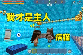 迷你世界：妮妮想在迷你世界里养猫，重金买来一只，变伺候猫大爷