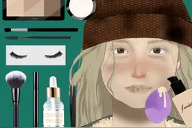 外网爆火的定格美妆动画 | 雀斑妹画欧美裸妆 | 精致日常视频封面