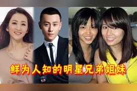 娱乐圈的兄弟姐妹，王祖蓝和妹妹如复制粘贴，秦俊杰姐姐美过杨幂视频封面