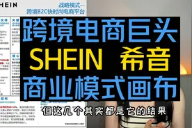 跨境电商巨头SHEIN希音商业模式画布解读 解读其供应链模式