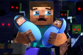 我的世界：哥哥被僵尸掳走 干什么都失败的弟弟 勇敢的去拯救哥哥视频封面