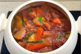 天冷多吃羊肉，教你广东羊肉煲的做法，掌握关键，皮脆肉香贼好吃