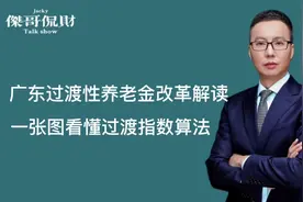 广东过渡性养老金制度改革解读，一张图让你看懂过渡性指数算法视频封面