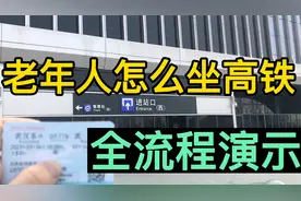 老年人怎么坐高铁？购票、取票、进站候车、出站全流程演示视频封面