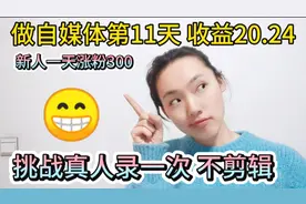 自媒体新人一天涨粉150 第10天开始收益16元 涨粉留粉 分享心得视频封面