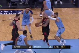 【球星集锦】范弗利特32分3篮板9助攻 猛龙力克灰熊