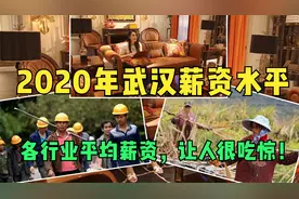 盘点2020年武汉各行业平均薪资，你达到行业平均值了吗？令人吃惊视频封面