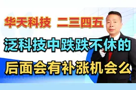 华天科技—二三四五，泛科技中跌跌不休的，后面会有补涨机会么？视频封面