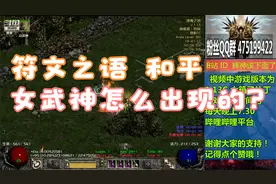 暗黑2一符文之语装备详细讲解之“”和平“”