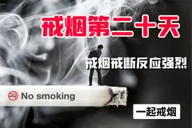 戒烟的第二十天 阶段反应强烈中我又选择了漱口水继续戒烟