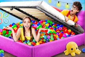 我们在24小时内，在家中建造了一个游乐园！